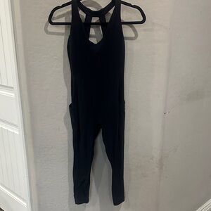 Athleta Sleek Black Jumpsuit